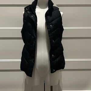 GAP Down Filled Black Puffer Vest